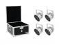 Preview: Eurolite Set 4x LED PAR-56 QCL Short sil + EPS Case