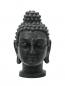 Preview: Buddhakopf, antik-schwarz