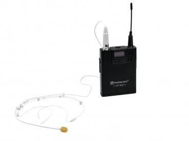 Relacart Set UR-222S Bodypack mit Headset und Lavalier