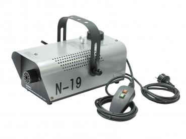 Eurolite Set N-19 Nebelmaschine silber + A2D Action Nebelfluid 1