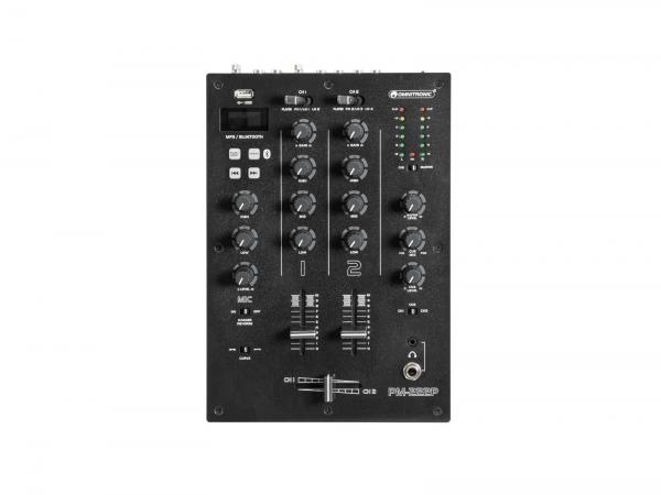 Omnitronic PM-222P 2-Kanal-DJ-Mixer mit Player