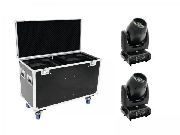 Futurelight Set 2x DMB-160 LED Moving-Head + Case