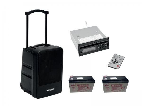 Omnitronic Set MOM-10BT4 Modular-Drahtlos-PA-System + CD-Player