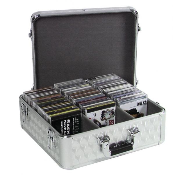 Rodinger CD-Case ALU poliert 100 CDs